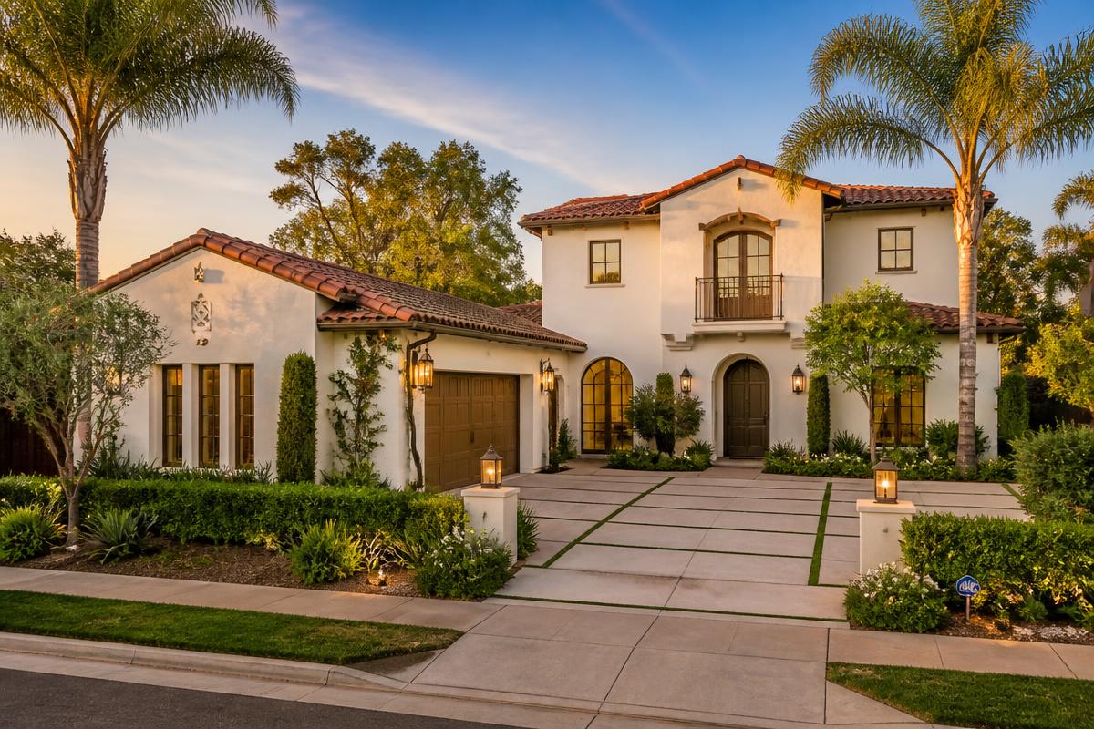 Beautiful Mediterranean-style home in Los Angeles, California